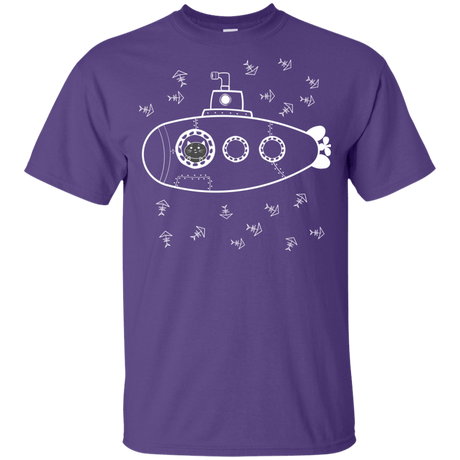 T-Shirts Purple / YXS Fish Watching Youth T-Shirt