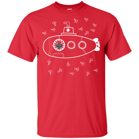 T-Shirts Red / YXS Fish Watching Youth T-Shirt