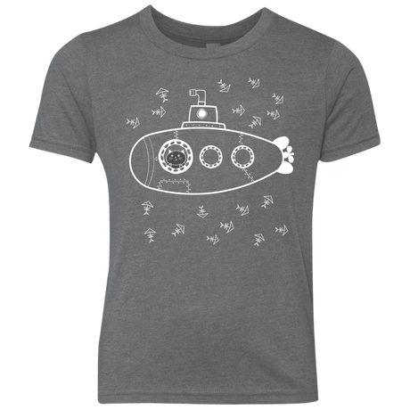 T-Shirts Premium Heather / YXS Fish Watching Youth Triblend T-Shirt