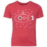T-Shirts Vintage Red / YXS Fish Watching Youth Triblend T-Shirt