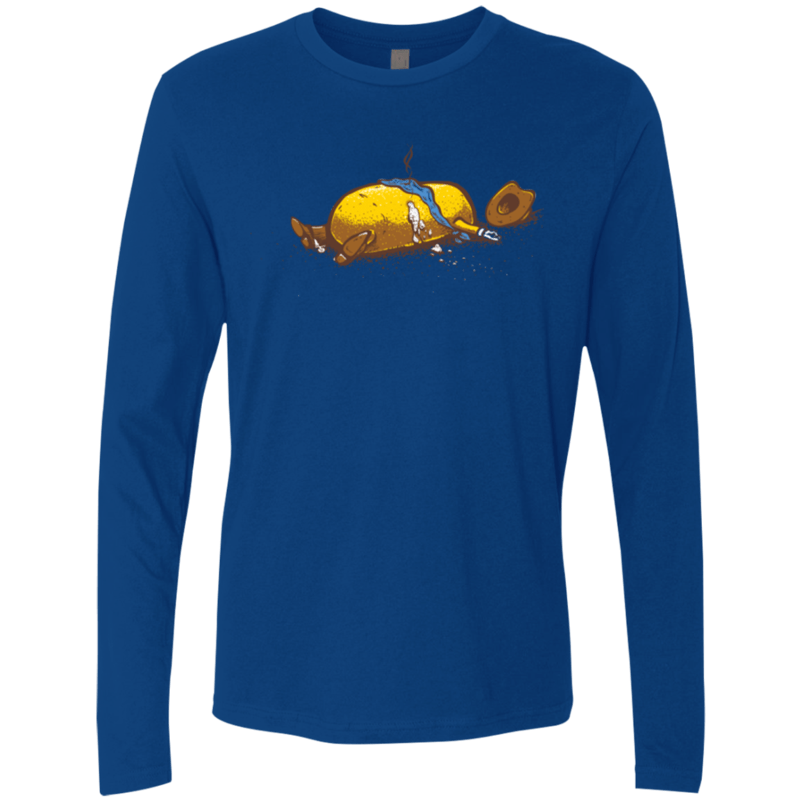 T-Shirts Royal / Small Fistfull Men's Premium Long Sleeve