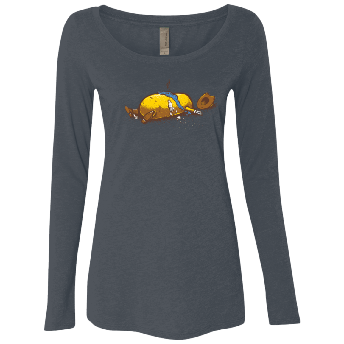 T-Shirts Vintage Navy / Small Fistfull Women's Triblend Long Sleeve Shirt
