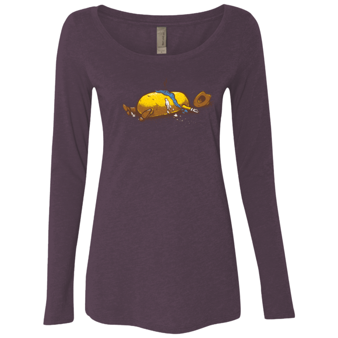 T-Shirts Vintage Purple / Small Fistfull Women's Triblend Long Sleeve Shirt