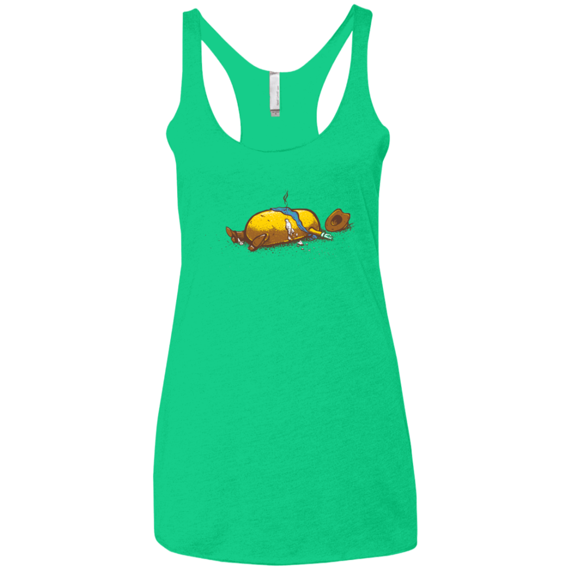 T-Shirts Envy / X-Small Fistfull Women's Triblend Racerback Tank