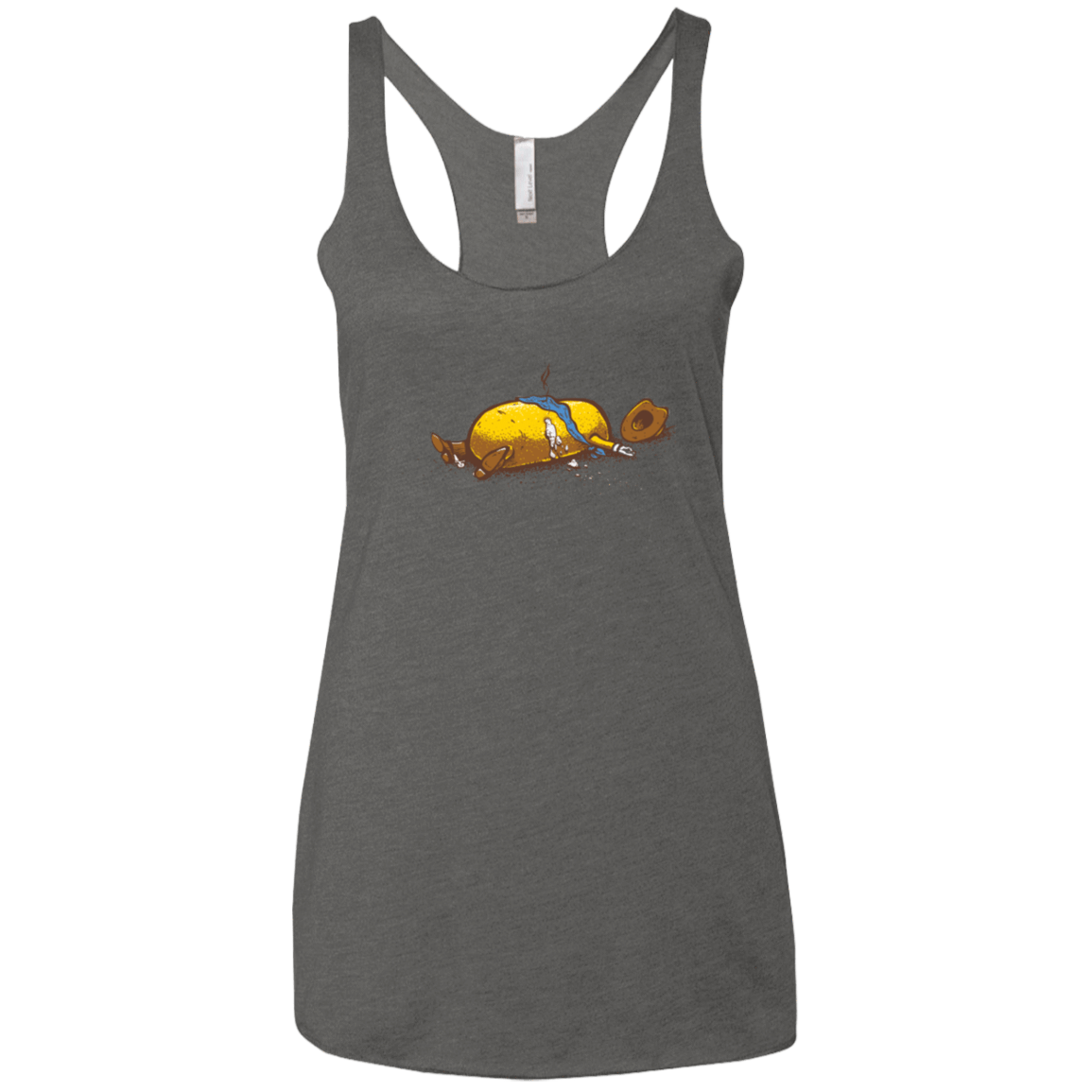 T-Shirts Premium Heather / X-Small Fistfull Women's Triblend Racerback Tank