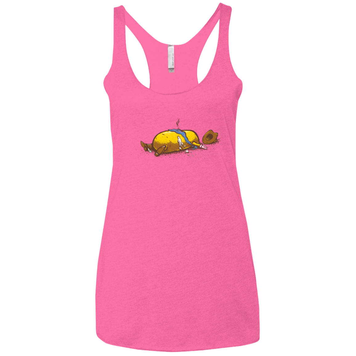 T-Shirts Vintage Pink / X-Small Fistfull Women's Triblend Racerback Tank