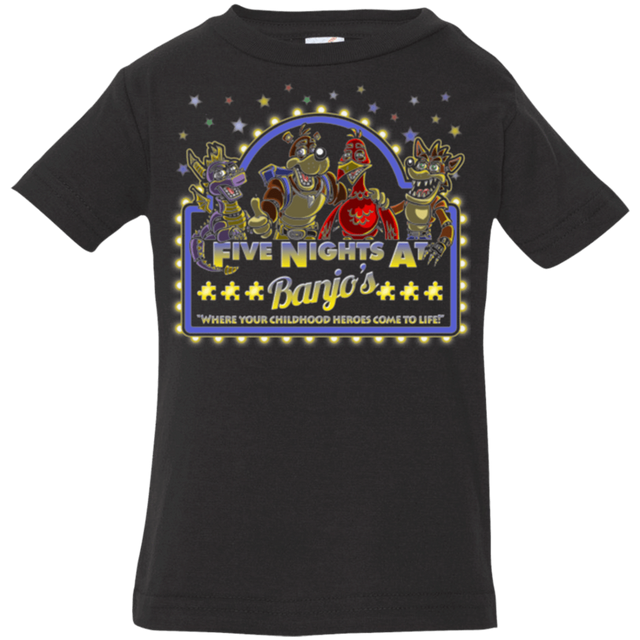 T-Shirts Black / 6 Months Five Nights at Banjos Infant Premium T-Shirt