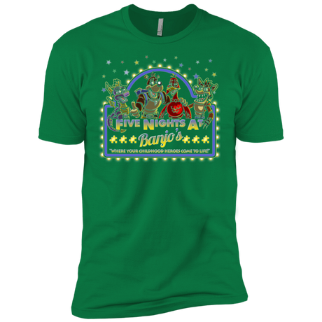 T-Shirts Kelly Green / X-Small Five Nights at Banjos Men's Premium T-Shirt