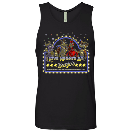 T-Shirts Black / Small Five Nights at Banjos Men's Premium Tank Top