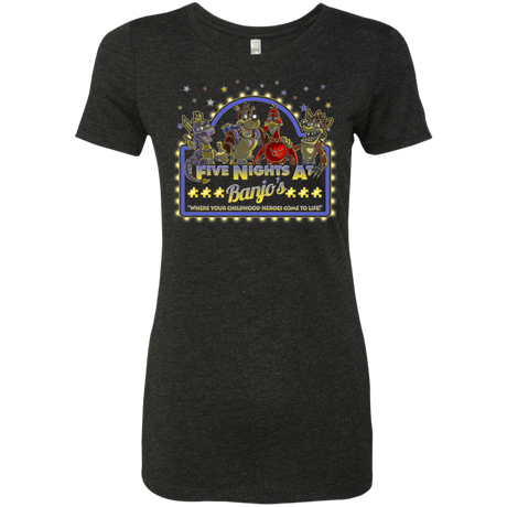 T-Shirts Vintage Black / Small Five Nights at Banjos Women's Triblend T-Shirt