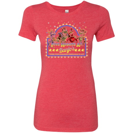 T-Shirts Vintage Red / Small Five Nights at Banjos Women's Triblend T-Shirt