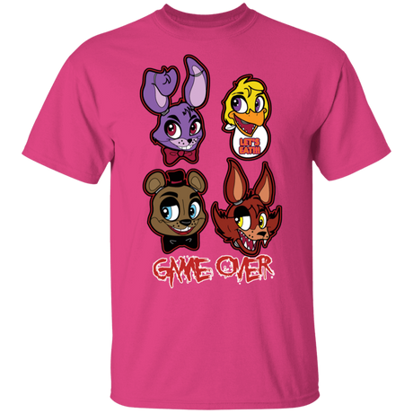 T-Shirts Heliconia / S Five Nights at Freddys Game Over T-Shirt