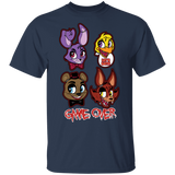 T-Shirts Navy / S Five Nights at Freddys Game Over T-Shirt