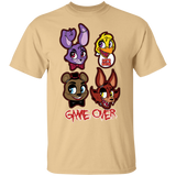 T-Shirts Vegas Gold / S Five Nights at Freddys Game Over T-Shirt