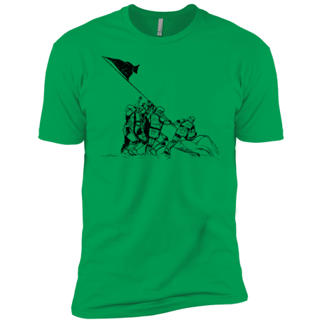 T-Shirts Kelly Green / YXS Flags Of Our Emperor Boys Premium T-Shirt