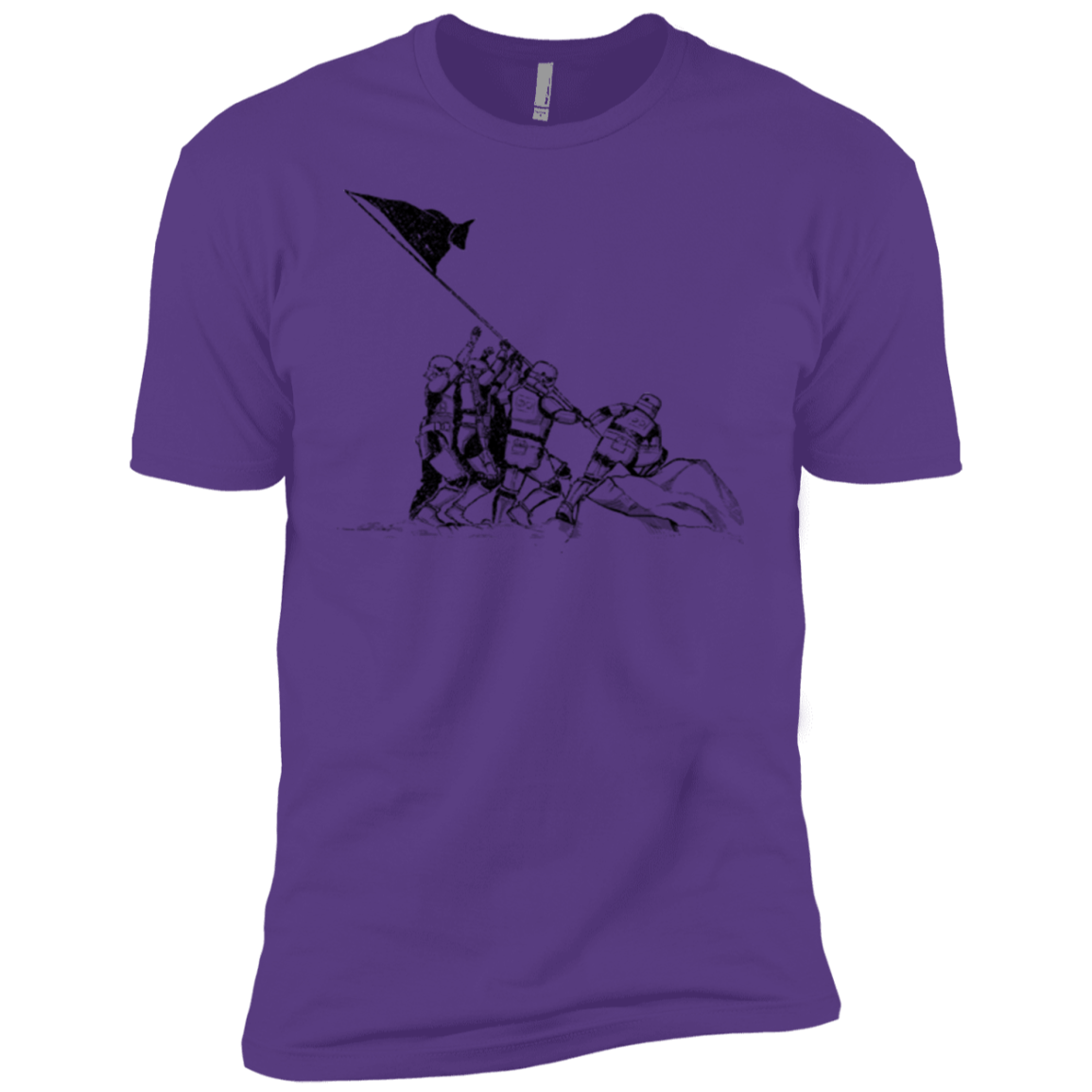 T-Shirts Purple Rush / YXS Flags Of Our Emperor Boys Premium T-Shirt