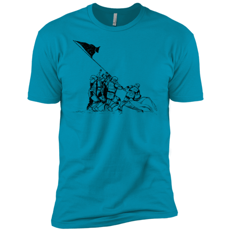 T-Shirts Turquoise / YXS Flags Of Our Emperor Boys Premium T-Shirt