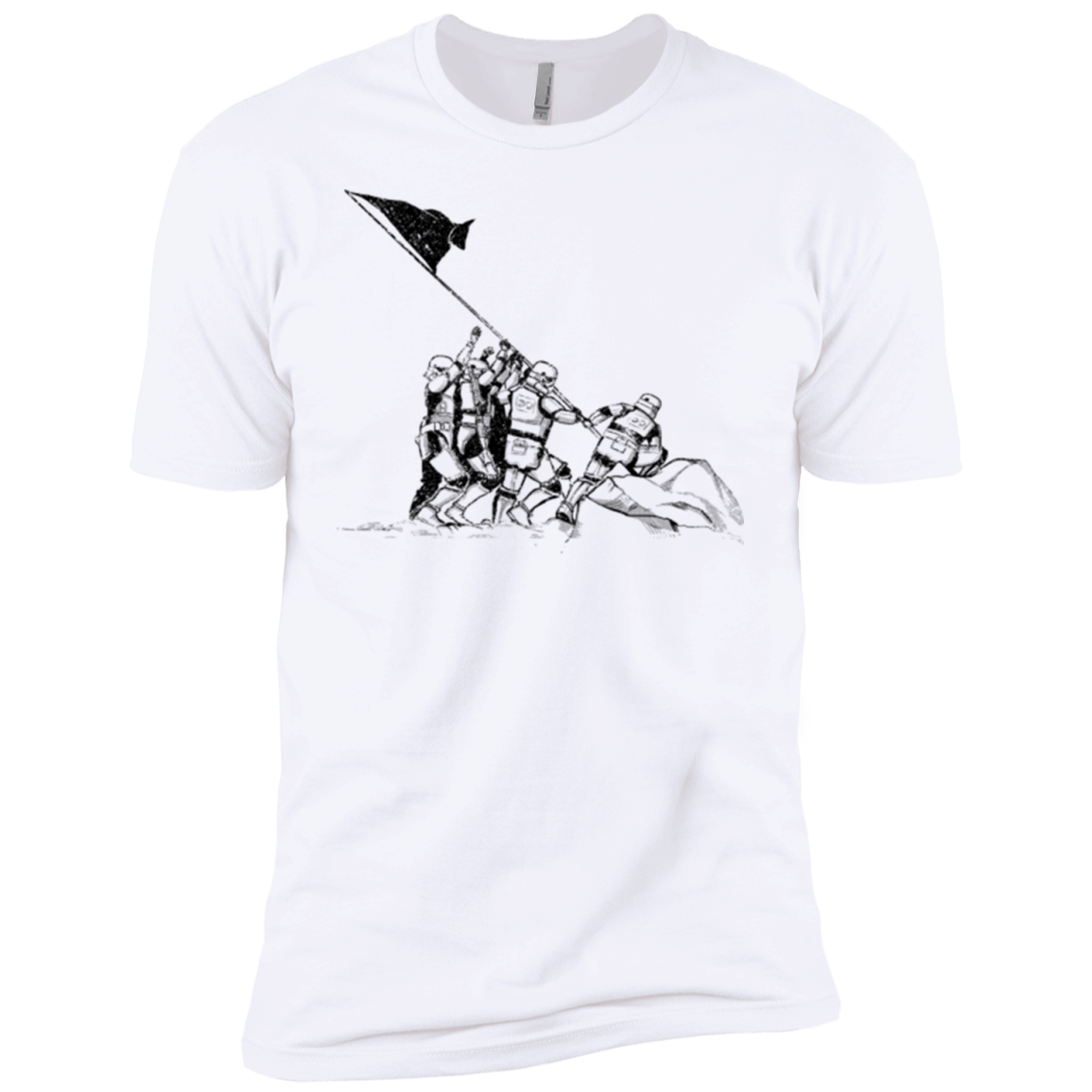 T-Shirts White / YXS Flags Of Our Emperor Boys Premium T-Shirt