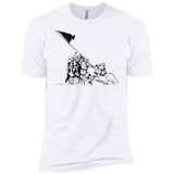 T-Shirts White / YXS Flags Of Our Emperor Boys Premium T-Shirt