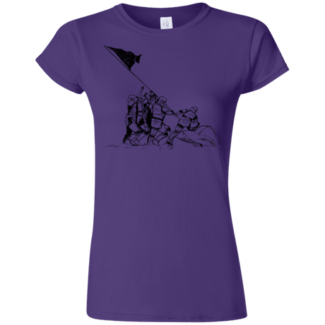 T-Shirts Purple / S Flags Of Our Emperor Junior Slimmer-Fit T-Shirt