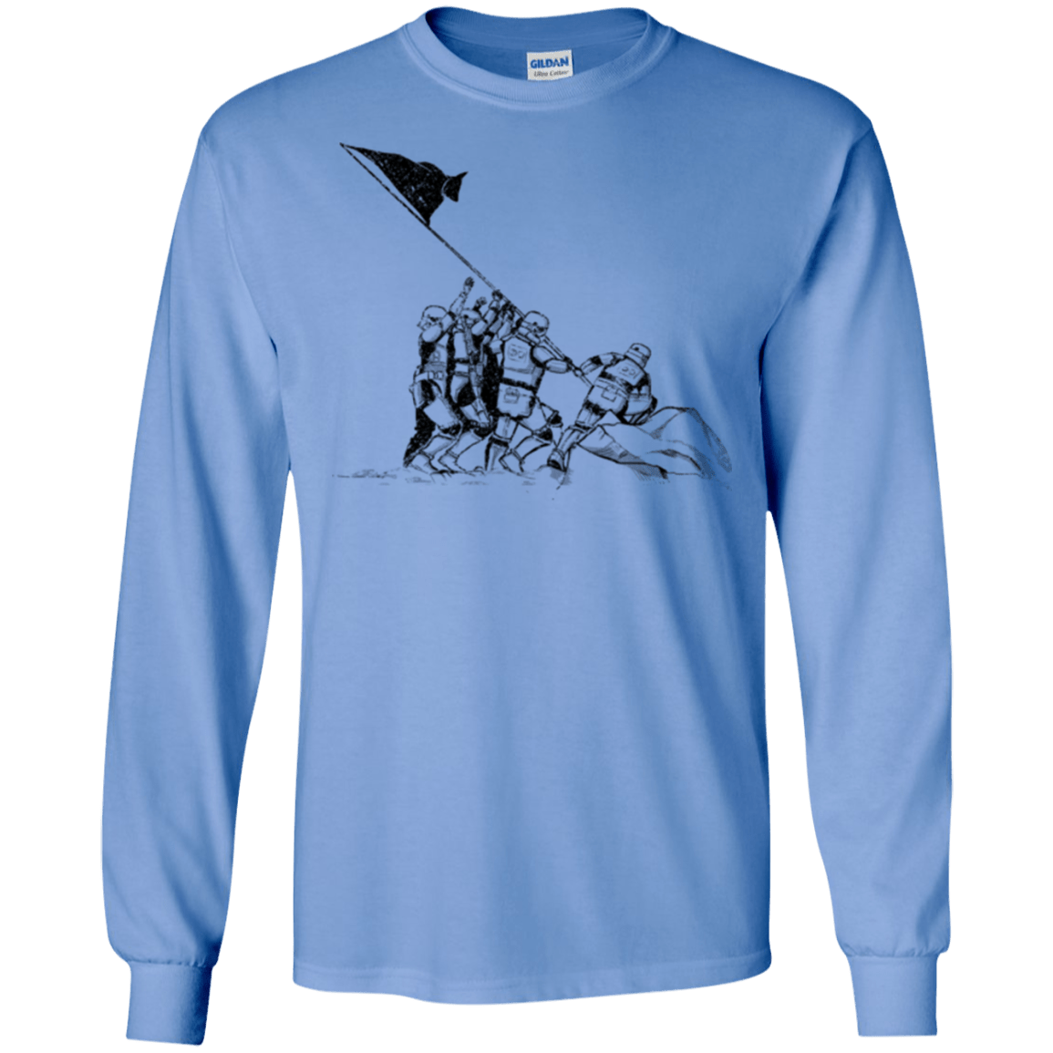 T-Shirts Carolina Blue / S Flags Of Our Emperor Men's Long Sleeve T-Shirt