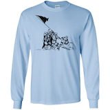 T-Shirts Light Blue / S Flags Of Our Emperor Men's Long Sleeve T-Shirt