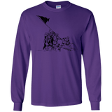 T-Shirts Purple / S Flags Of Our Emperor Men's Long Sleeve T-Shirt