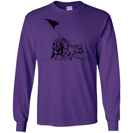 T-Shirts Purple / S Flags Of Our Emperor Men's Long Sleeve T-Shirt