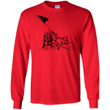 T-Shirts Red / S Flags Of Our Emperor Men's Long Sleeve T-Shirt