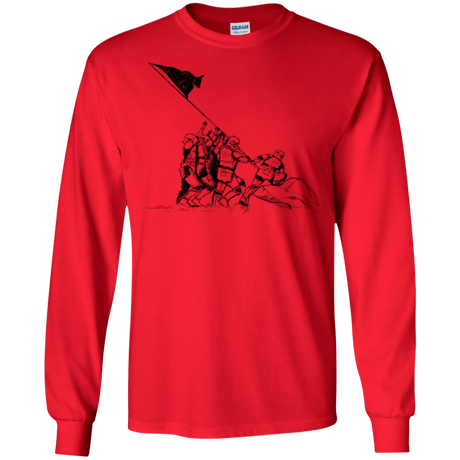 T-Shirts Red / S Flags Of Our Emperor Men's Long Sleeve T-Shirt