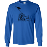 T-Shirts Royal / S Flags Of Our Emperor Men's Long Sleeve T-Shirt