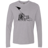 T-Shirts Heather Grey / S Flags Of Our Emperor Men's Premium Long Sleeve