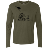 T-Shirts Military Green / S Flags Of Our Emperor Men's Premium Long Sleeve