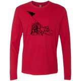 T-Shirts Red / S Flags Of Our Emperor Men's Premium Long Sleeve