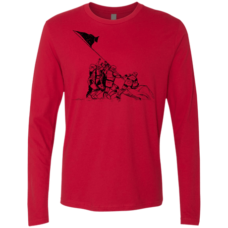 T-Shirts Red / S Flags Of Our Emperor Men's Premium Long Sleeve