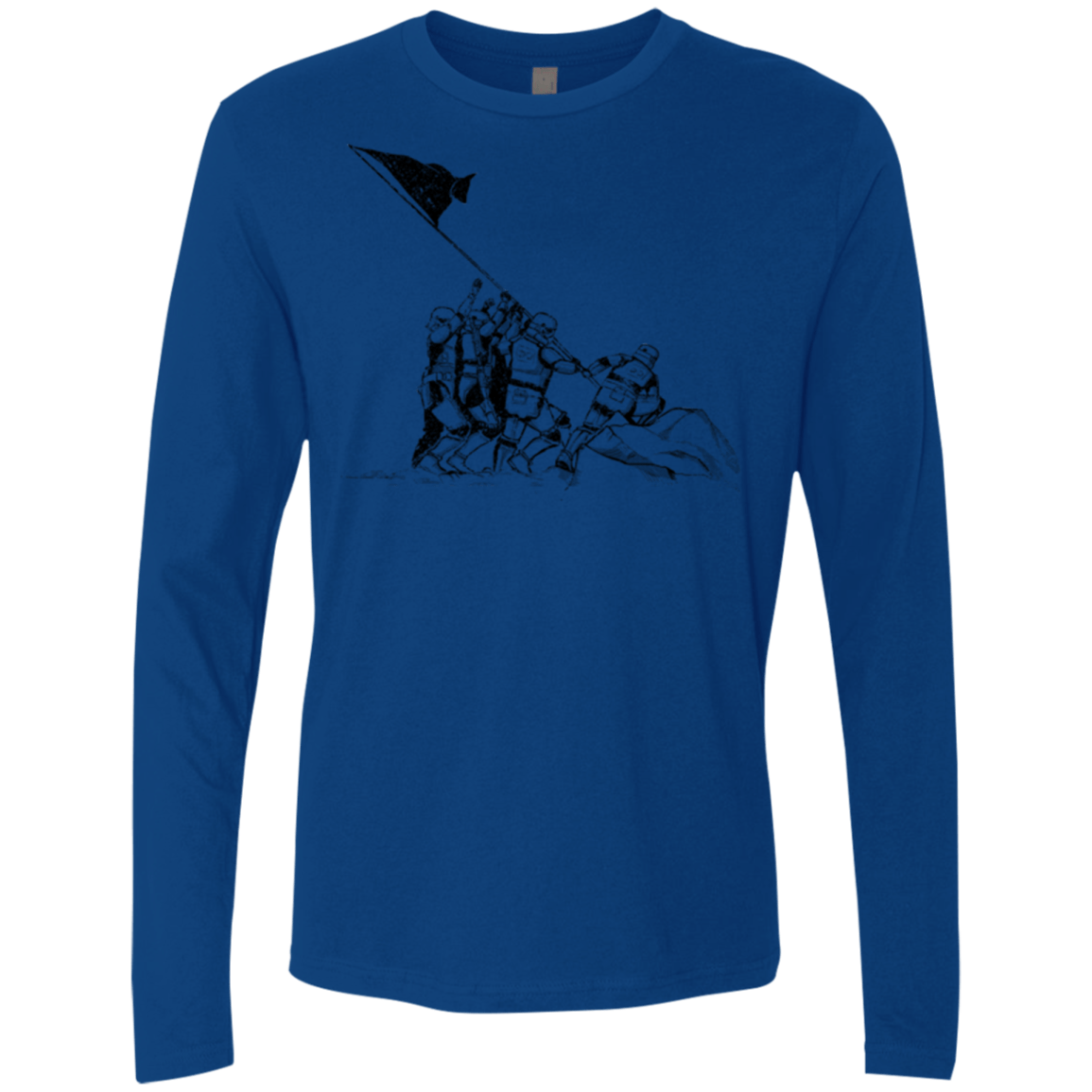 T-Shirts Royal / S Flags Of Our Emperor Men's Premium Long Sleeve