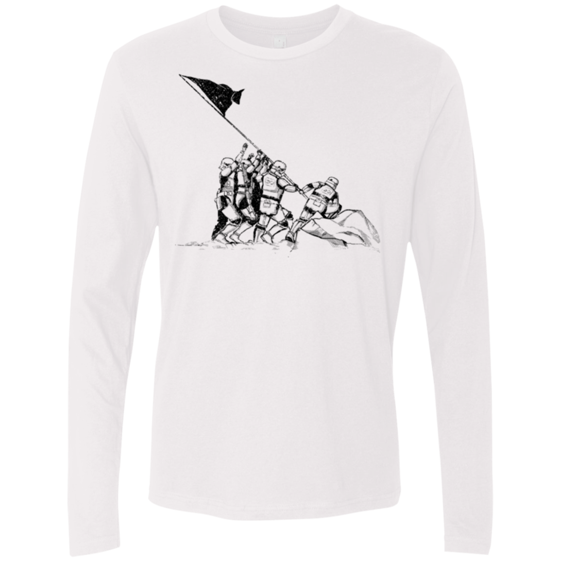 T-Shirts White / S Flags Of Our Emperor Men's Premium Long Sleeve