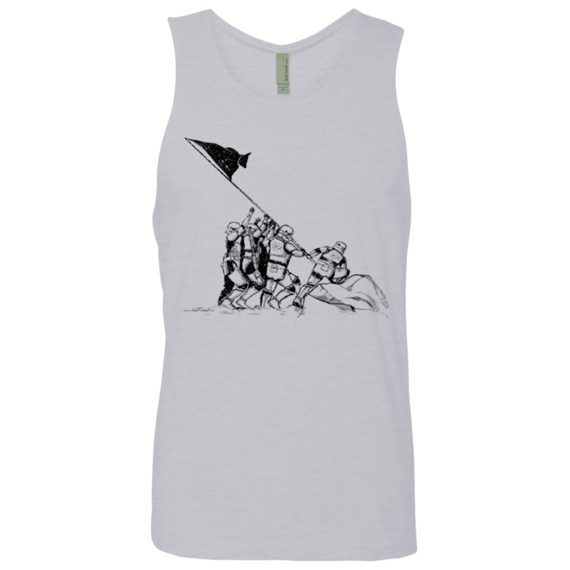 T-Shirts Heather Grey / S Flags Of Our Emperor Men's Premium Tank Top