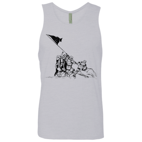 T-Shirts Heather Grey / S Flags Of Our Emperor Men's Premium Tank Top