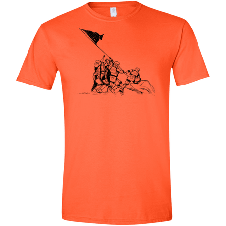T-Shirts Orange / S Flags Of Our Emperor Men's Semi-Fitted Softstyle