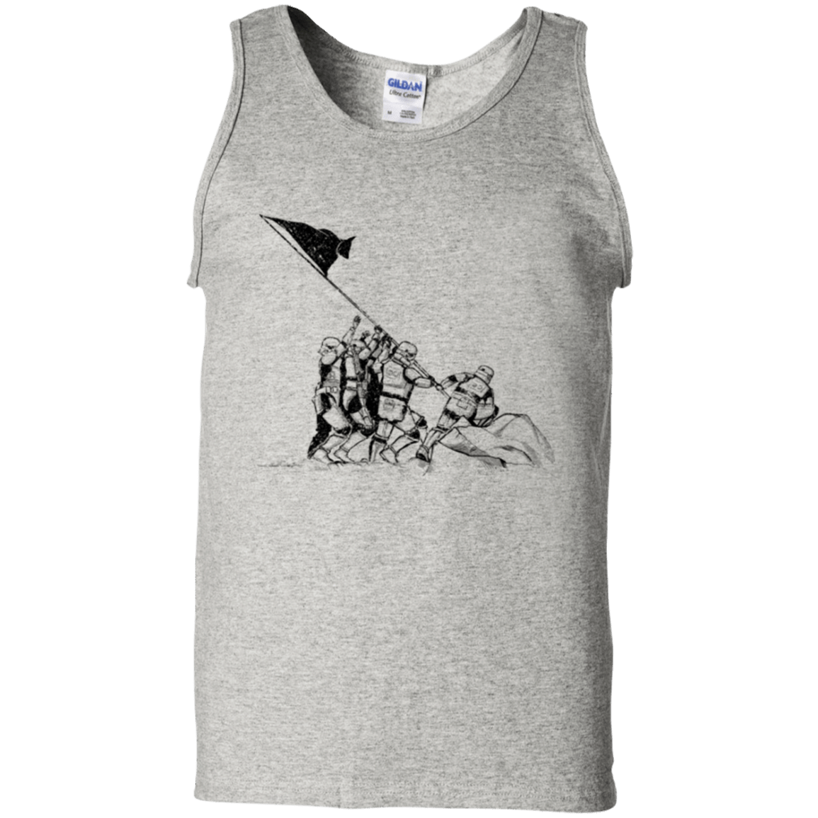 T-Shirts Ash / S Flags Of Our Emperor Men's Tank Top