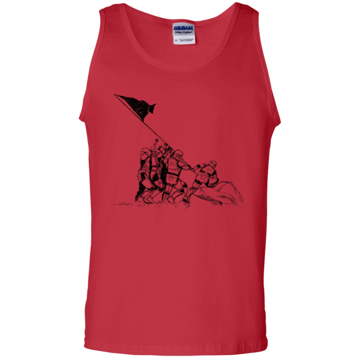 T-Shirts Red / S Flags Of Our Emperor Men's Tank Top