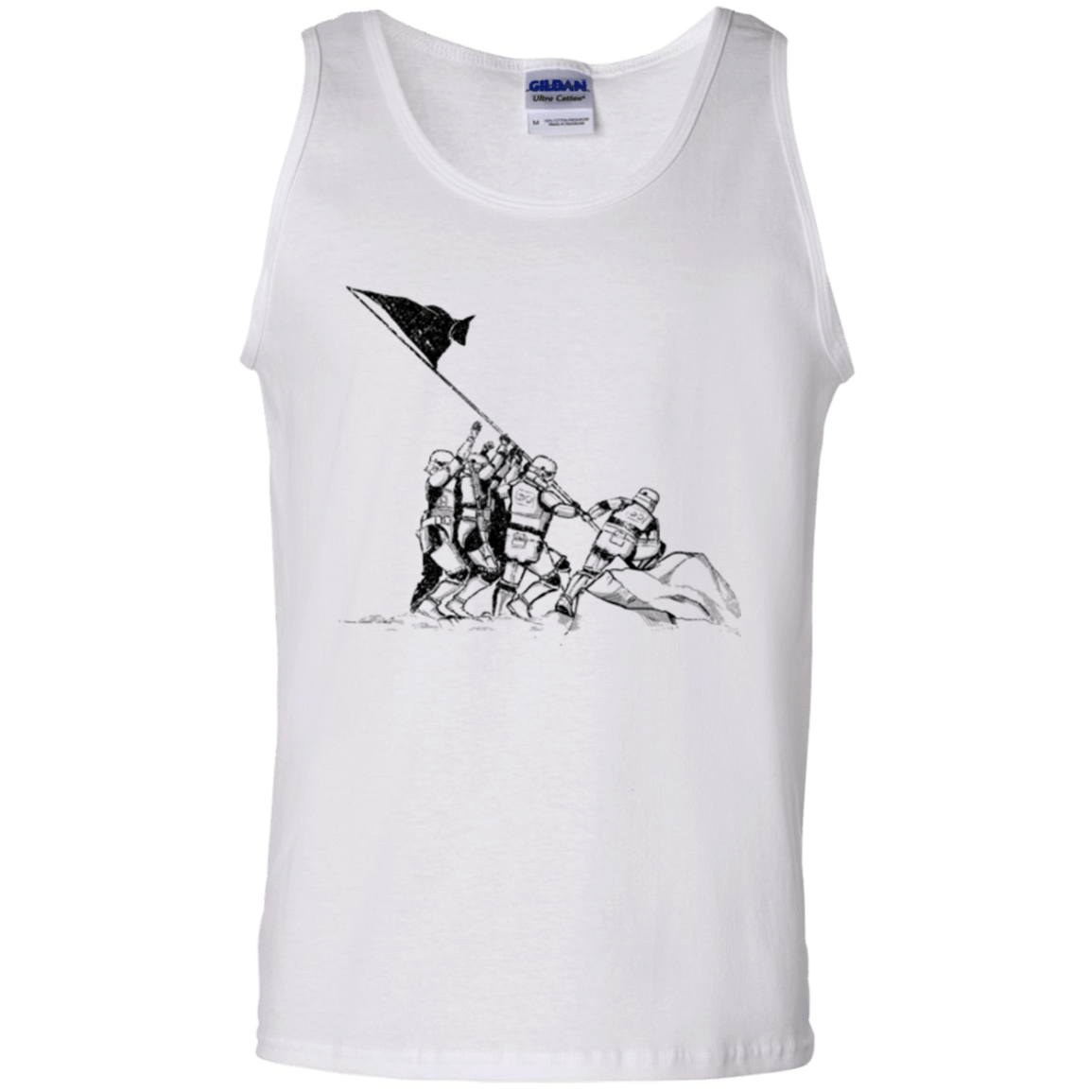 T-Shirts White / S Flags Of Our Emperor Men's Tank Top