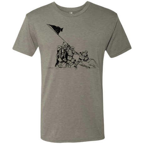 T-Shirts Venetian Grey / S Flags Of Our Emperor Men's Triblend T-Shirt