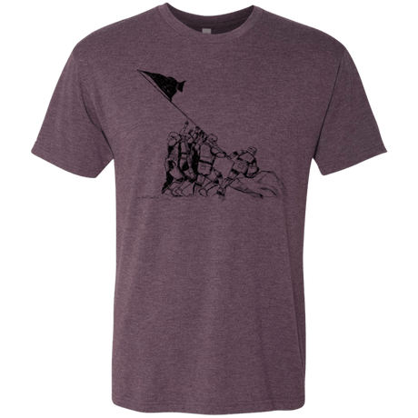 T-Shirts Vintage Purple / S Flags Of Our Emperor Men's Triblend T-Shirt