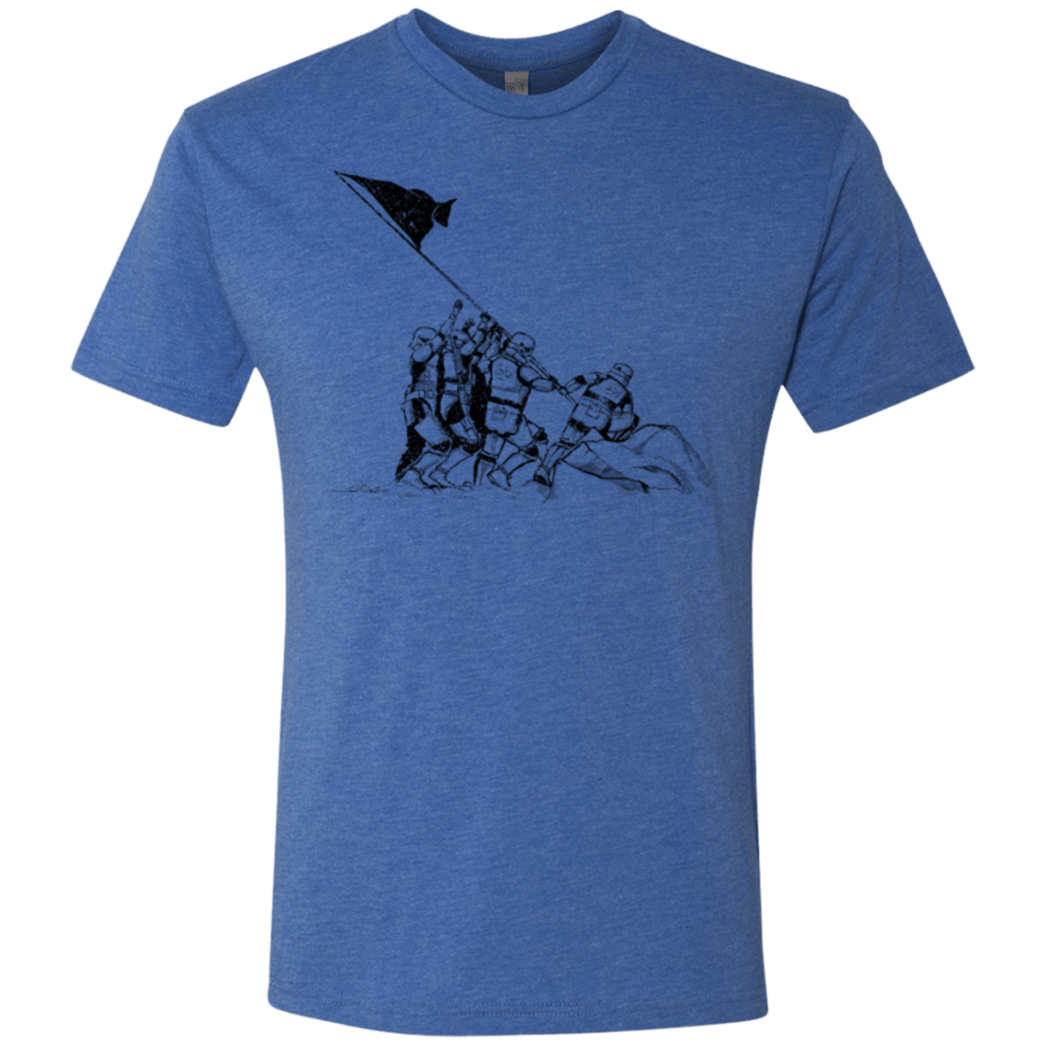 T-Shirts Vintage Royal / S Flags Of Our Emperor Men's Triblend T-Shirt