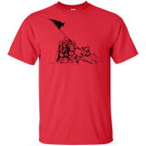 T-Shirts Red / XLT Flags Of Our Emperor Tall T-Shirt