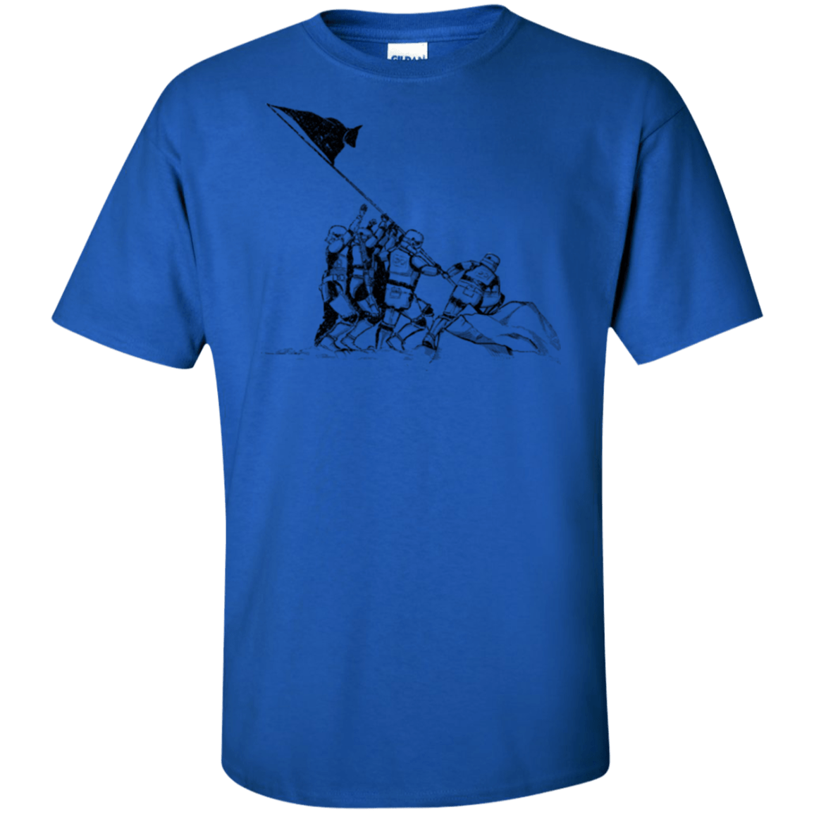 T-Shirts Royal / XLT Flags Of Our Emperor Tall T-Shirt