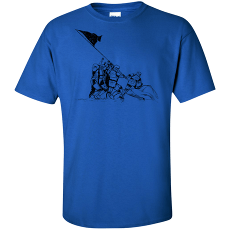 T-Shirts Royal / XLT Flags Of Our Emperor Tall T-Shirt