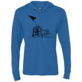 T-Shirts Vintage Royal / X-Small Flags Of Our Emperor Triblend Long Sleeve Hoodie Tee